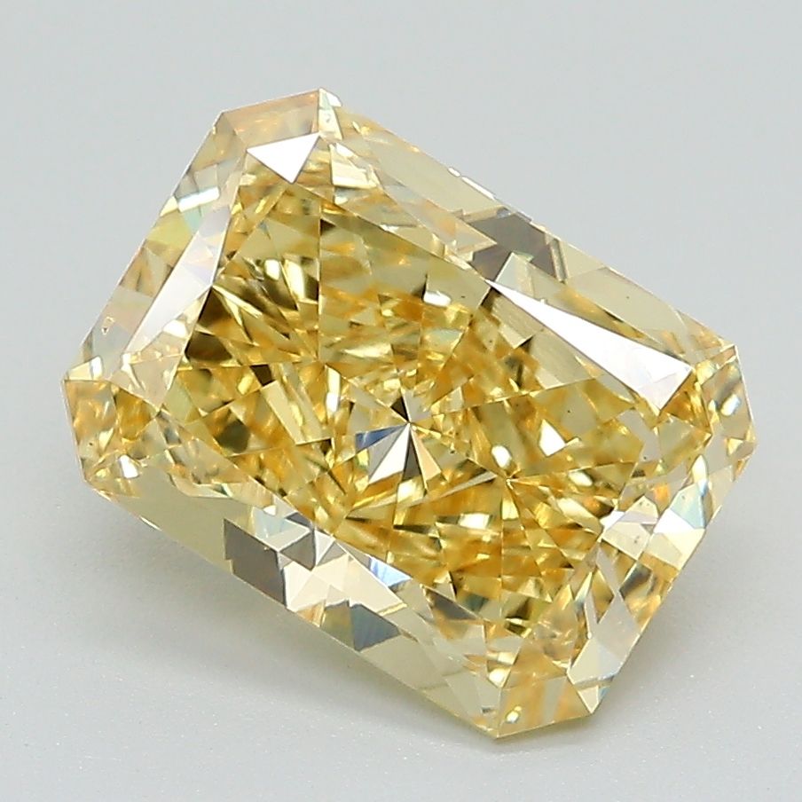 3.02 ct. Fancy Vivid Yellow/VS1 Radiant Lab Grown Diamond prod_def8dc4028a4488f9fa10dc82899e274