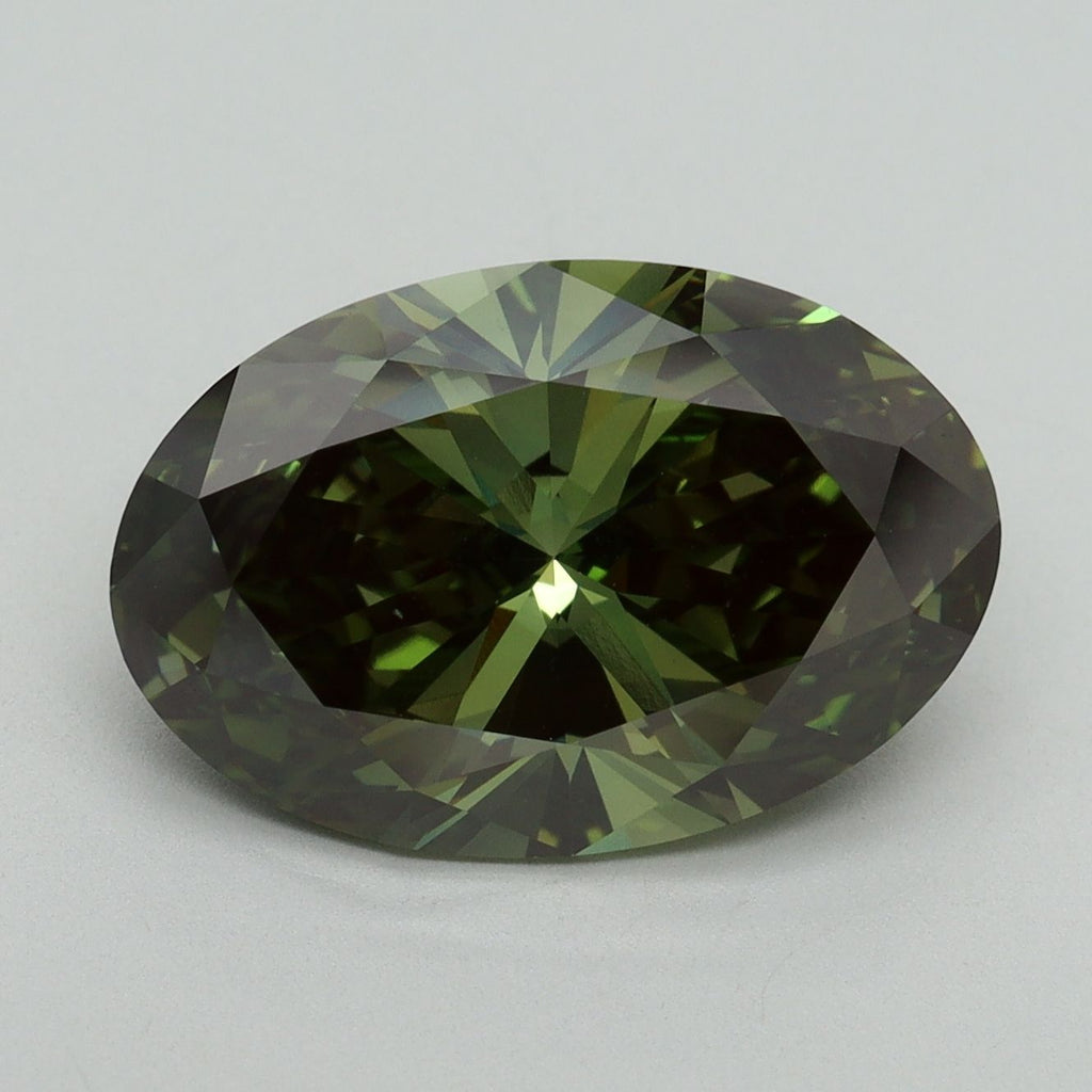 5.07 ct. Fancy Vivid Green/VS2 Oval Lab Grown Diamond prod_de225767108f4f95a6c5343a855023d2