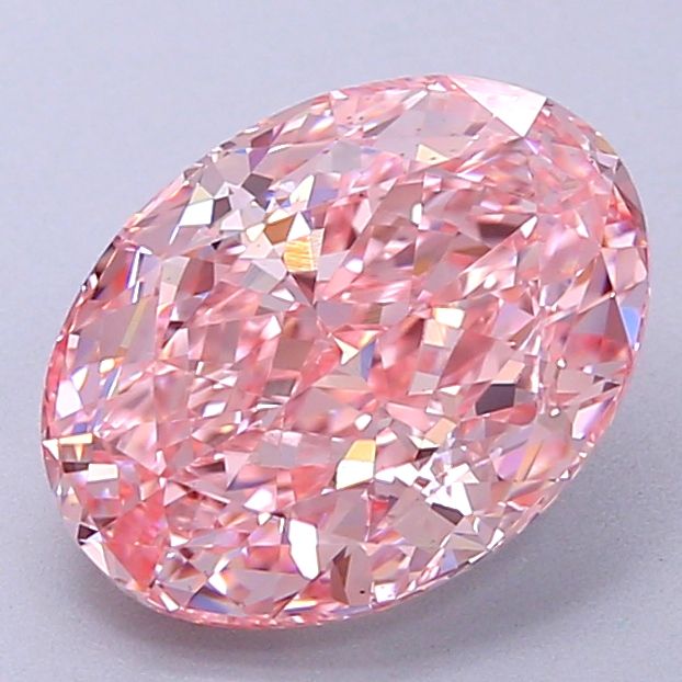 2.99 ct. Fancy Vivid Pink/VS1 Oval Lab Grown Diamond prod_7b14a6066f6c4d7b9f5dbdbcd5c707ad