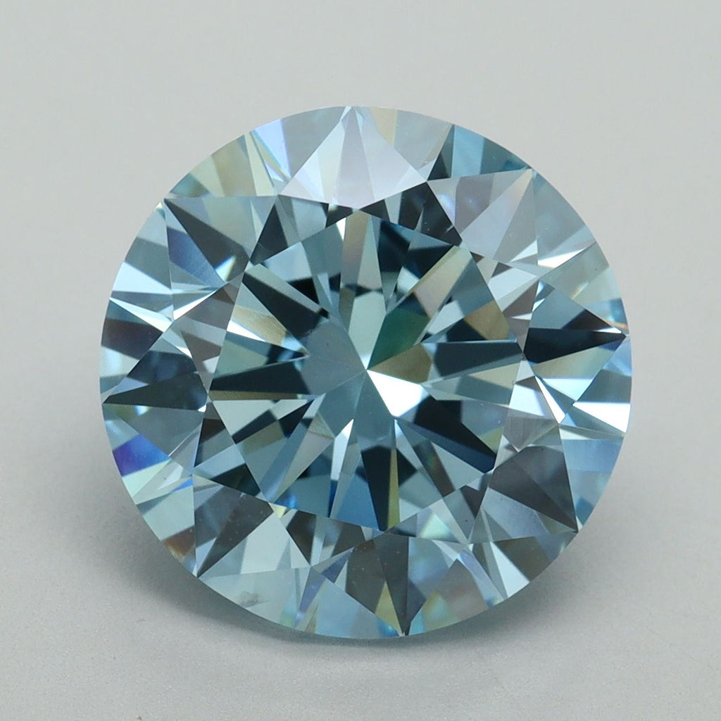 7.01 ct. Fancy Vivid Blue/VS2 Round Lab Grown Diamond prod_e9f8f0c9535b468f9ea2fdfa5732e44e