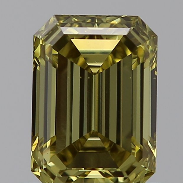 0.75 ct. Fancy Intense Green Yellow/VS1 Emerald Lab Grown Diamond prod_f63649d0384547ac92f5cb548b195a37