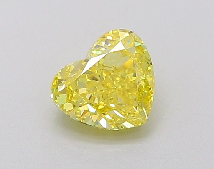 1.01 ct. Fancy Vivid Yellow/VVS2 Heart Lab Grown Diamond prod_f1e7b141a5f44d34bfd6a47608ecd672