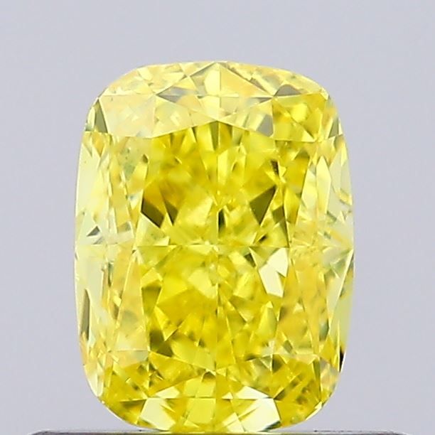 0.60 ct. Fancy Vivid Yellow/VVS1 Cushion Lab Grown Diamond prod_fb8a18049ad74ea39588228f028fc43f