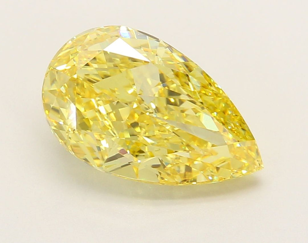 3.82 ct. Fancy Vivid Yellow/VS1 Pear Lab Grown Diamond prod_ef9701fa50264e4e839cb9604143ec72