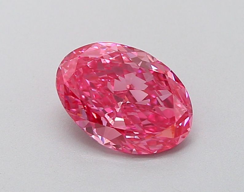 1.08 ct. Fancy Vivid Pink/SI1 Oval Lab Grown Diamond prod_f83ff04b31fc4aa3bbc69dc6218ba4b4