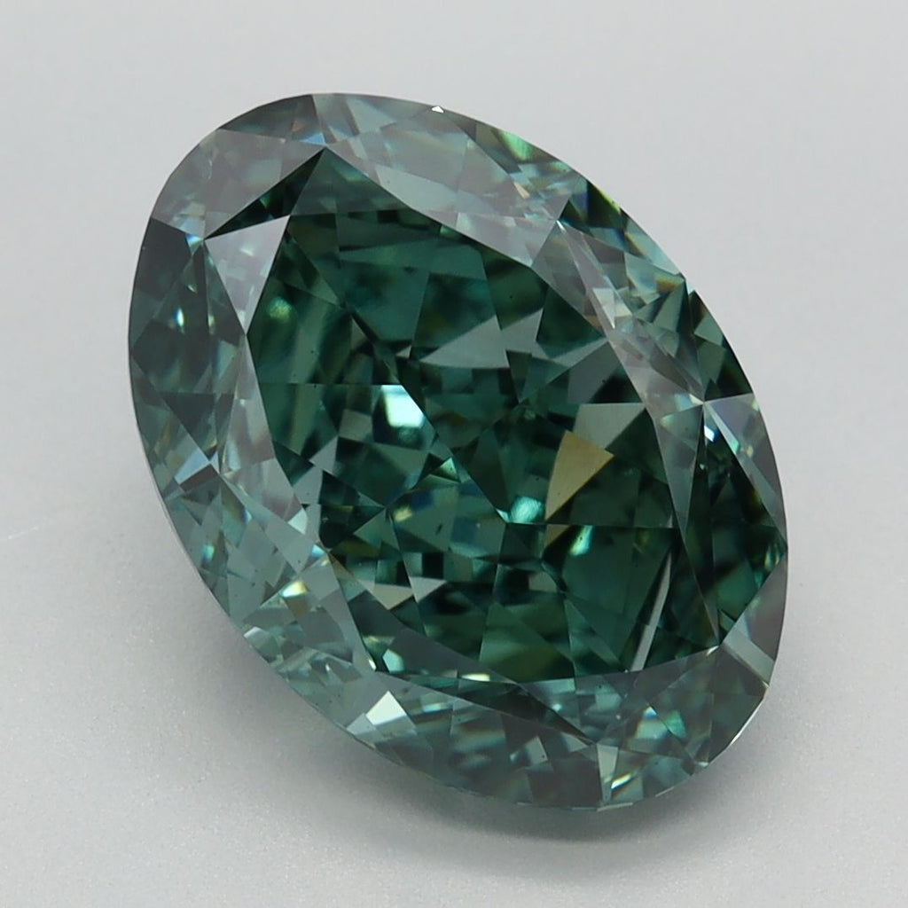 4.64 ct. Fancy Vivid Green/VS1 Oval Lab Grown Diamond prod_ebdb4605fd064918ac497997c4ecfbac