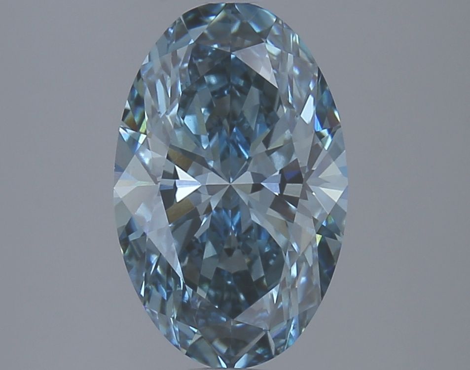 2.98 ct. Fancy Vivid Blue/VS1 Oval Lab Grown Diamond prod_eb9949e4e125446fa9eb239ef171ebe4