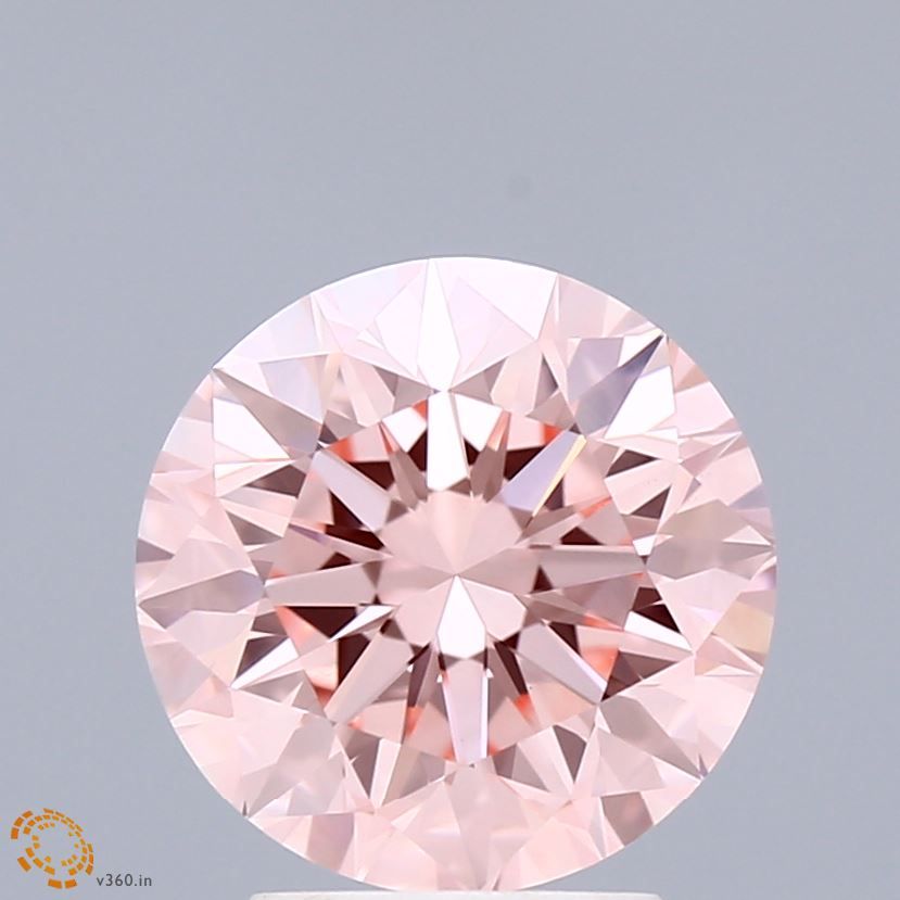 3.07 ct. Fancy Vivid Pink/VVS2 Round Lab Grown Diamond prod_80a14c31a8854908bbca51124b896e5a