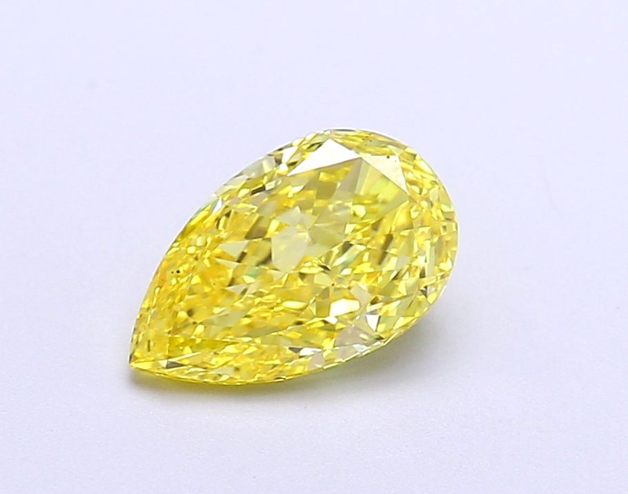 1.26 ct. Fancy Vivid Yellow/VVS2 Pear Lab Grown Diamond prod_f7ade396f981449ab3438997dd715d4d