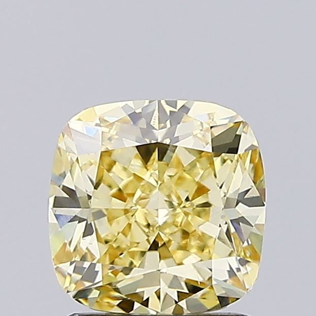 1.51 ct. Fancy Yellow/VS1 Cushion Lab Grown Diamond prod_7fd15964446e418e9a42912f9b62f705