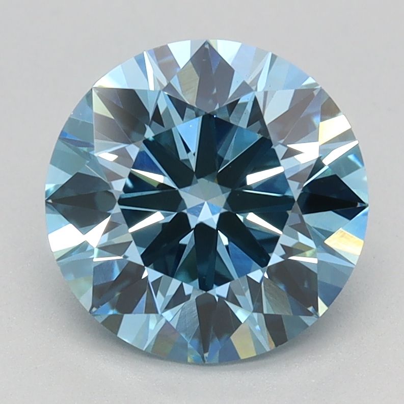 1.88 ct. Fancy Vivid Blue/VVS2 Round Lab Grown Diamond prod_f0437a8928334682b90ab1c9b68eec71