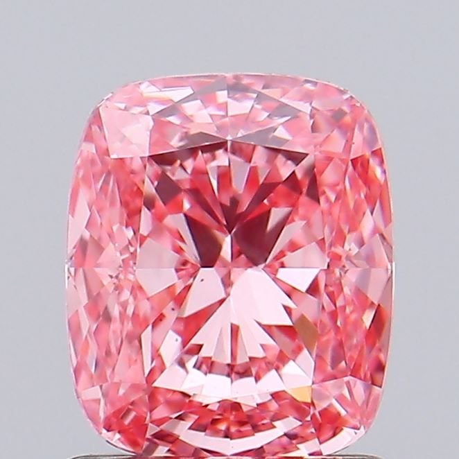 1.02 ct. Fancy Vivid Pink/VS1 Cushion Lab Grown Diamond prod_f3efd329f6524abda2d9c32af7f39b70