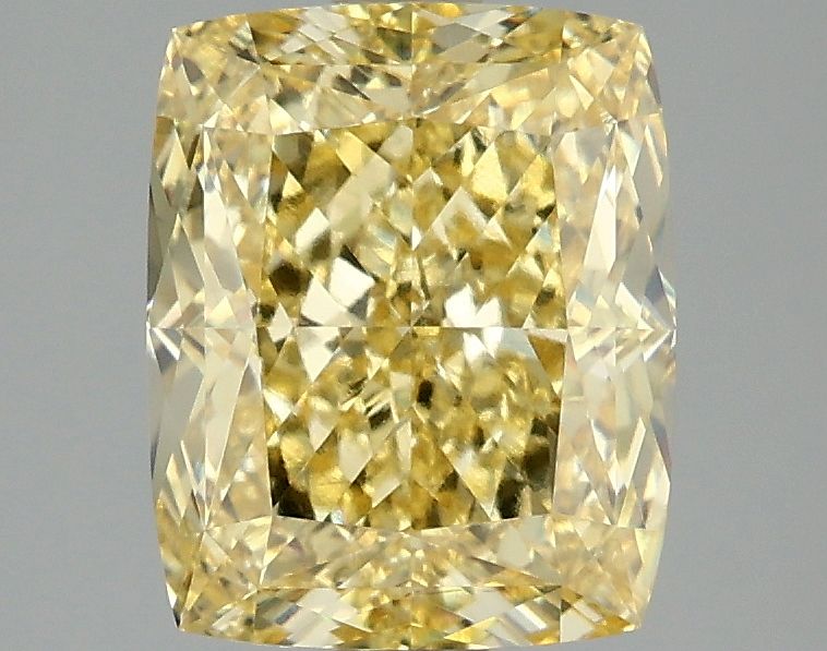 3.07 ct. Fancy Vivid Yellow/VS1 Cushion Lab Grown Diamond prod_d3e1e04b595b49eea16eb785dae17aa3