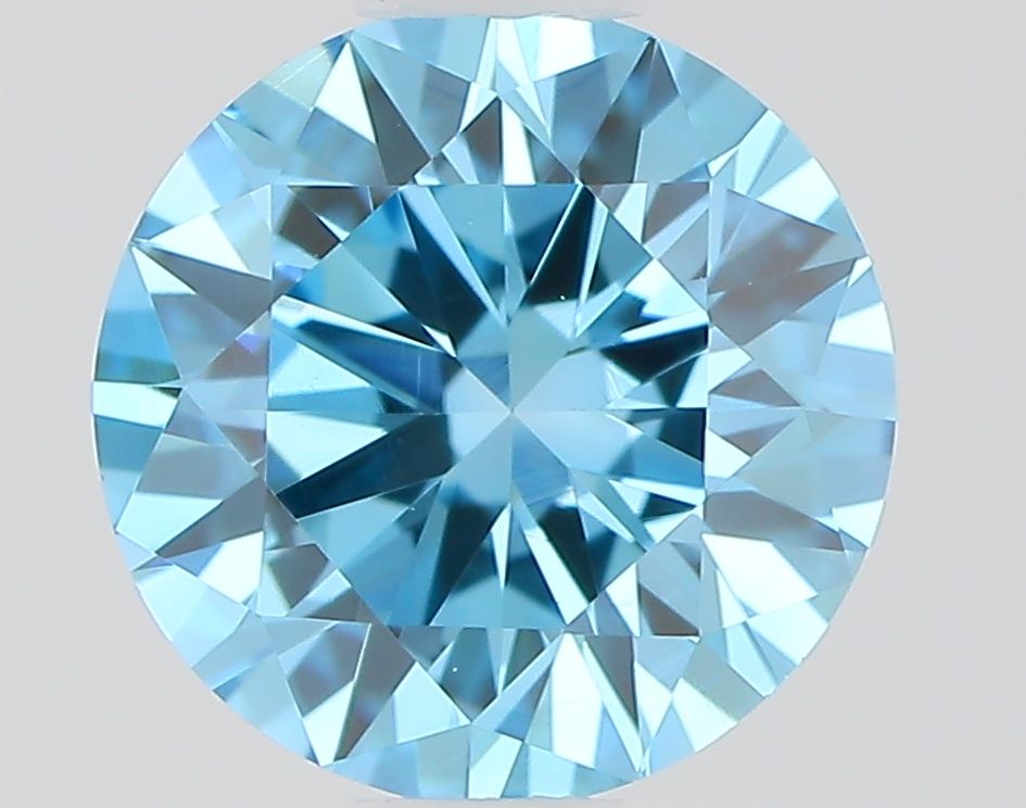 0.51 ct. Fancy Vivid Blue/VVS2 Round Lab Grown Diamond prod_ce19e57541054862902b297cbbed9b2b