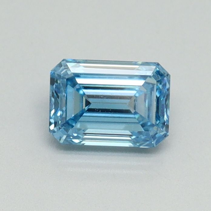 0.55 ct. Fancy Vivid Blue/VS1 Emerald Lab Grown Diamond prod_e36919a09a5b4060b41b642300ba0ec2