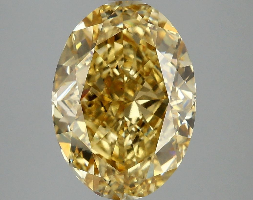 5.08 ct. Fancy Vivid Yellow/VS1 Oval Lab Grown Diamond prod_7b75a3c6e6ad467ba19376219c771683