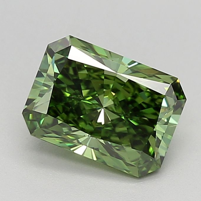 1.51 ct. Fancy Vivid Green/VVS2 Radiant Lab Grown Diamond prod_d2f84622b8fb42bebeee1b22b071dfdd