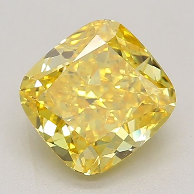 1.07 ct. Fancy Vivid Yellow/VVS1 Cushion Lab Grown Diamond prod_f64796999a394616bb21b4171b7fad4c