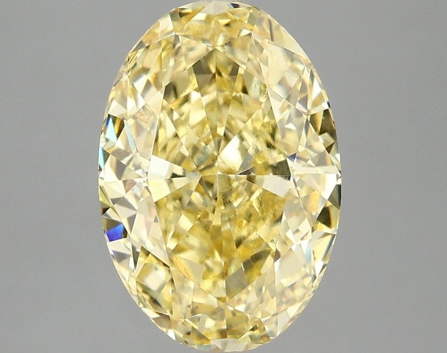 3.02 ct. Fancy Vivid Yellow/VS1 Oval Lab Grown Diamond prod_fb6e7aedd4fd4bf286dbda73d10d41fe