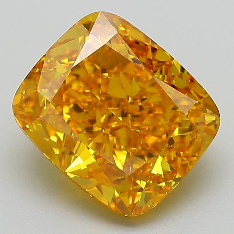 3.00 ct. Fancy Vivid Yellow/VS1 Cushion Lab Grown Diamond prod_e46401da83b14ca3a61c5395e02eb49c