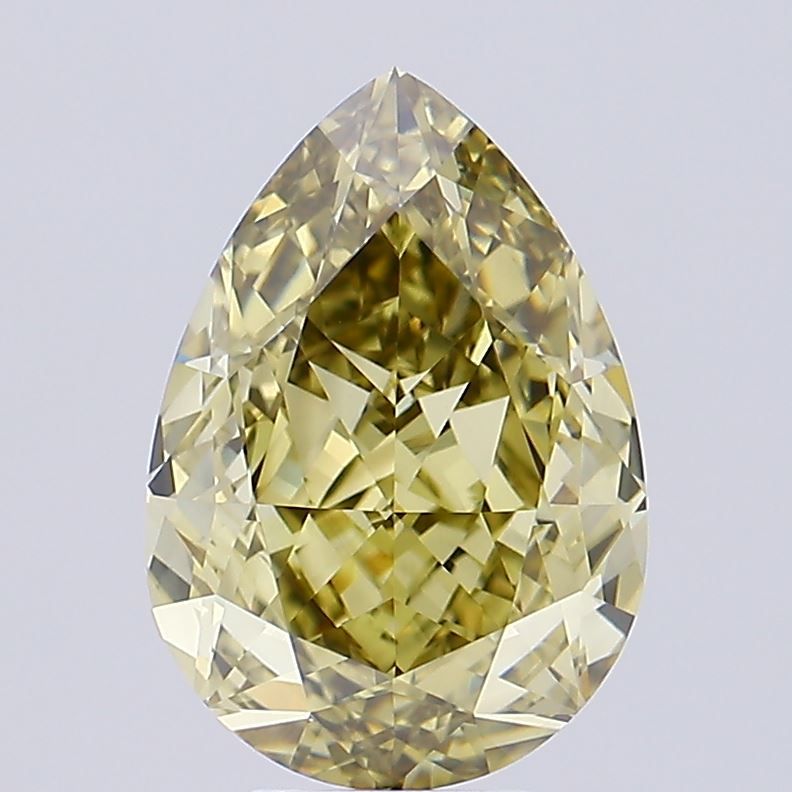 7.07 ct. Fancy Intense Gray Yellow/VVS2 Pear Lab Grown Diamond prod_8fb8936df2514a5497cad65933fad7b0