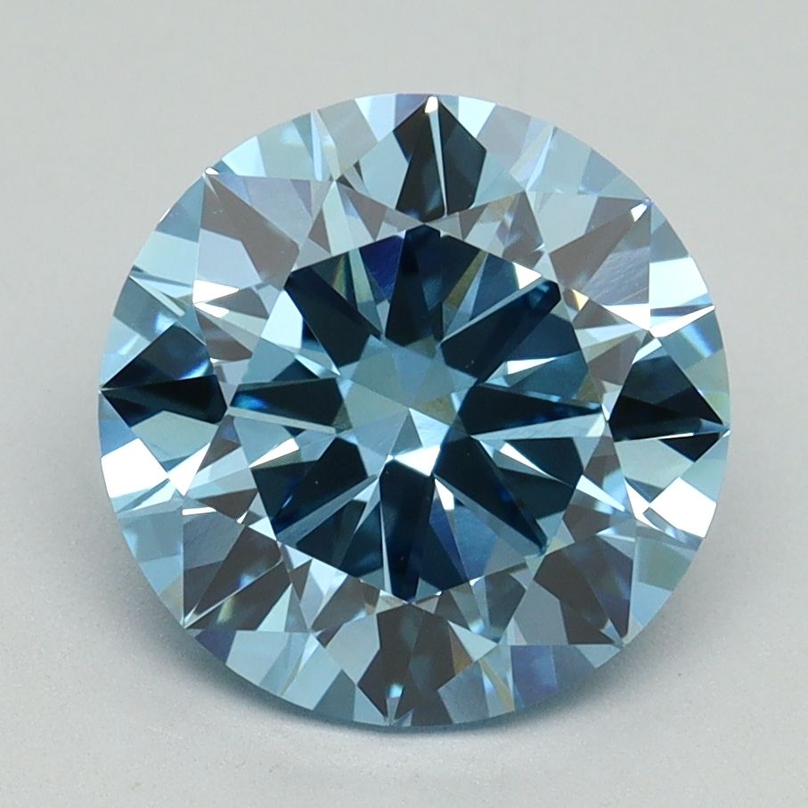 3.02 ct. Fancy Vivid Blue/VVS2 Round Lab Grown Diamond prod_b5560e465bf94f6aac3d3cef2fb78e58