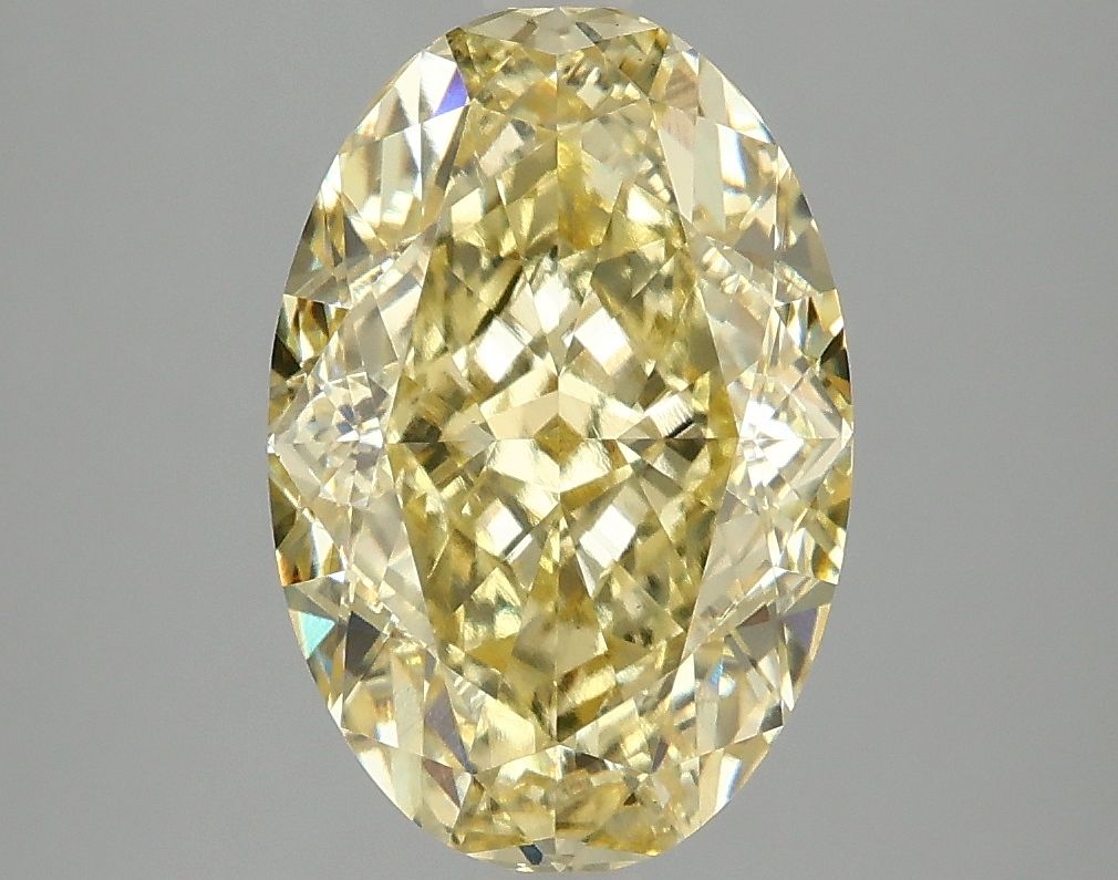 4.01 ct. Fancy Vivid Yellow/VS1 Oval Lab Grown Diamond prod_fef97da2264441c0b939f78b567ea025