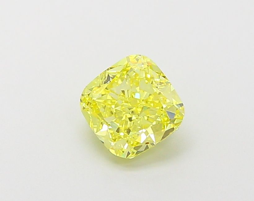 1.02 ct. Fancy Vivid Yellow/VVS2 Cushion Lab Grown Diamond prod_e8dd2f38964f43bf9fdfe410939771a4