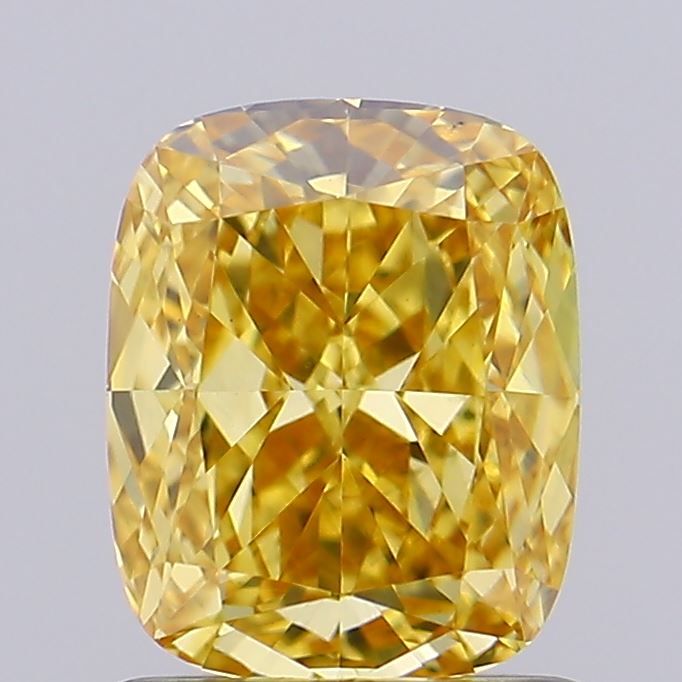 1.08 ct. Fancy Vivid Brownish Yellow/VS1 Cushion Lab Grown Diamond prod_d0db7aed81ef4978a9eaaad1e90f4169