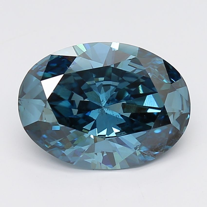 3.04 ct. Fancy Deep Blue/SI1 Oval Lab Grown Diamond prod_fec317c434074343ae03ba744369afb8