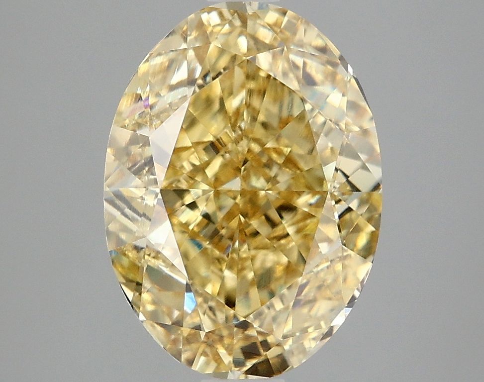 4.10 ct. Fancy Vivid Yellow/VVS2 Oval Lab Grown Diamond prod_f3cb2f1b4a5049ce9b1693d2e83a1350