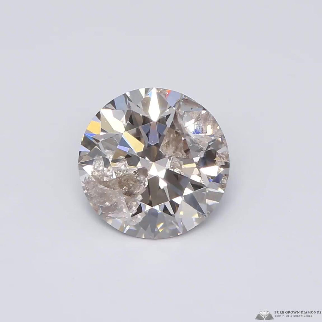 1.11 ct. Fancy K Faint Brown/I1 Round Lab Grown Diamond prod_f37a8a102d4640e3bf6aa0ec2377f4c4