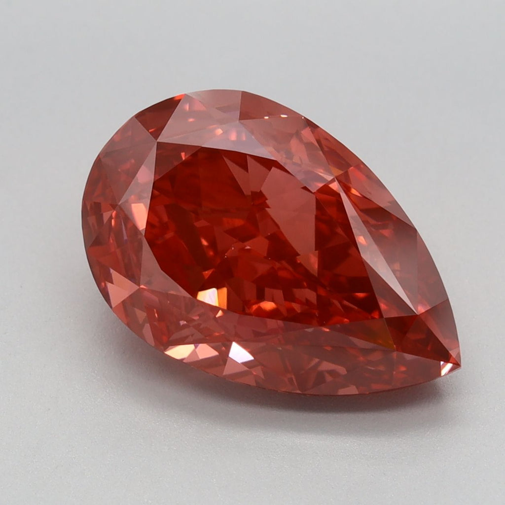 4.07 ct. Fancy Vivid Pink/VS1 Pear Lab Grown Diamond prod_f3d39acc66b4461d9512a3bd43c67c4c