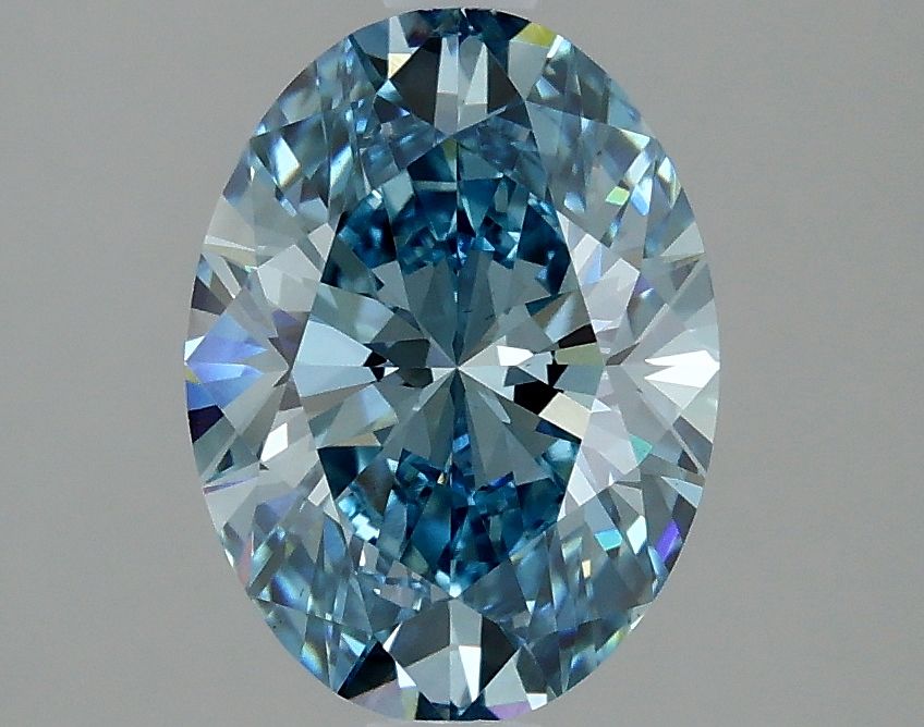 2.06 ct. Fancy Vivid Blue/VS1 Oval Lab Grown Diamond prod_d6b8713ddec1482aa7328f0b79dcbb44