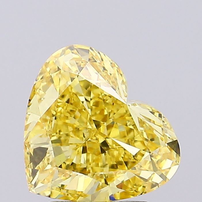 2.81 ct. Fancy Vivid Yellow/VS1 Heart Lab Grown Diamond prod_f7910f1d8d6a44b8a946c2c6632587ac