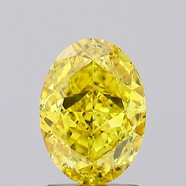 2.08 ct. Fancy Vivid Yellow/VS1 Oval Lab Grown Diamond prod_f4b42eec4c124c4b9d39d358d60bc235