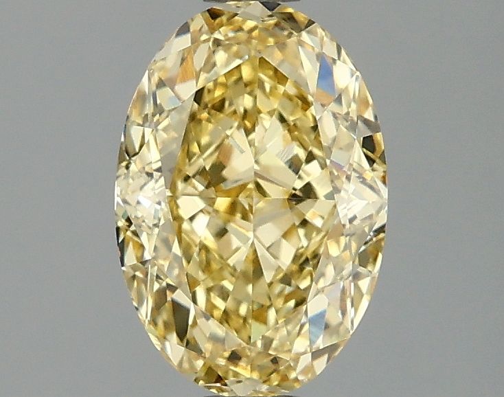 1.59 ct. Fancy Vivid Yellow/VS1 Oval Lab Grown Diamond prod_fb6163364dab4f40bd5af31c6ccdb317