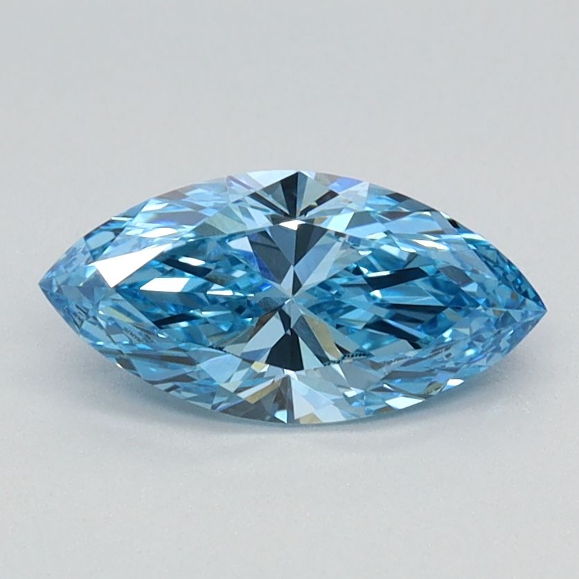 0.71 ct. Fancy Vivid Blue/VVS2 Marquise Lab Grown Diamond prod_e07a2e3e6eb34673b689747d00ec9784