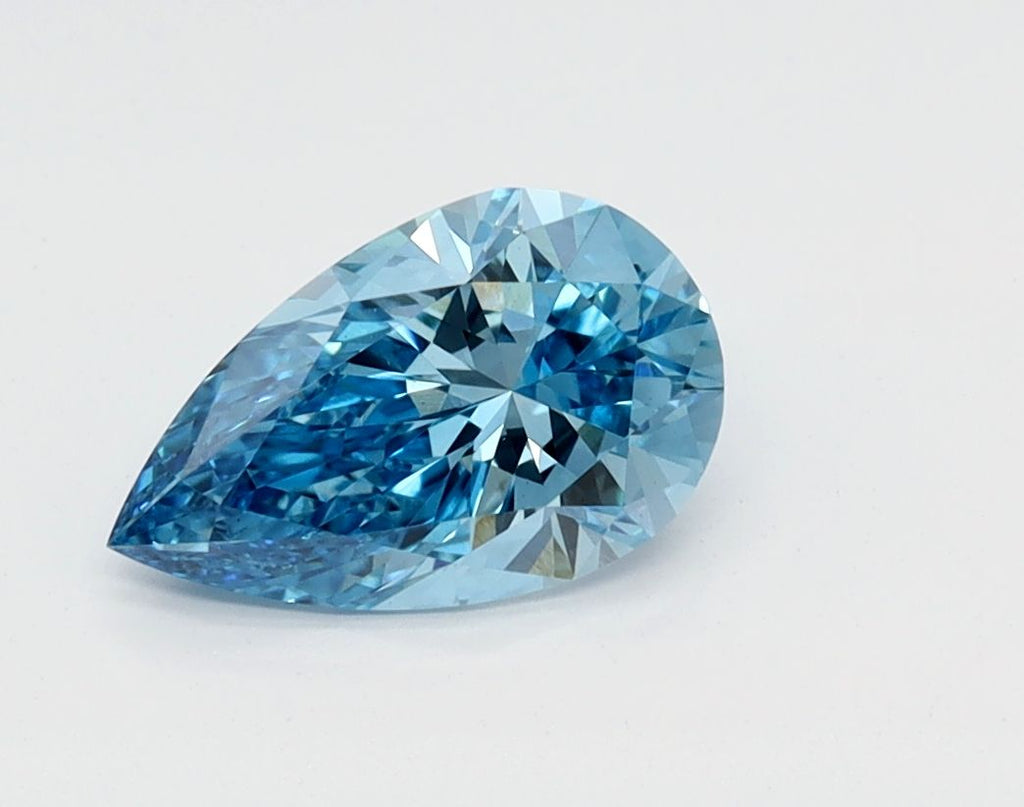 0.71 ct. Fancy Vivid Blue/VS1 Pear Lab Grown Diamond prod_f36396f804004906b3cb74665afba6a5