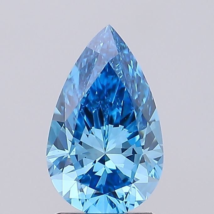 1.51 ct. Fancy Vivid Blue/VS1 Pear Lab Grown Diamond prod_da0624cd8e35497dae8d70f914bb0dec