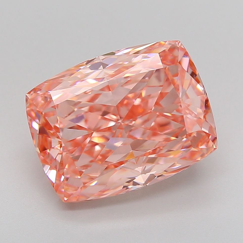 6.05 ct. Fancy Vivid Pink/VVS2 Cushion Lab Grown Diamond prod_eb6ad898bec04c3a89c9a8232f76beec