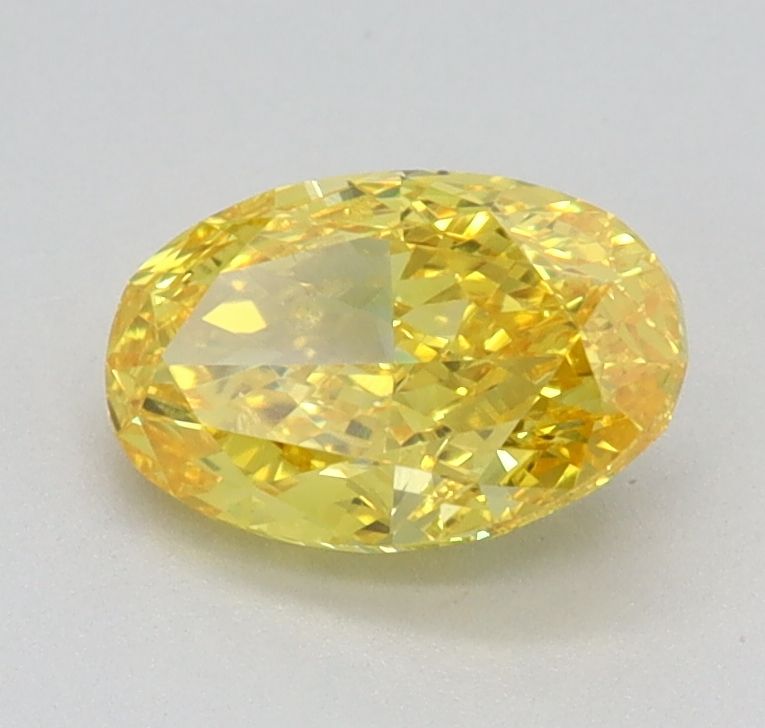 0.79 ct. Fancy Vivid Yellow/VVS2 Oval Lab Grown Diamond prod_e368391e207347909cbe51299bd75b14