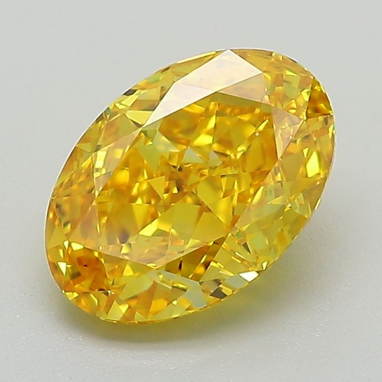 1.84 ct. Fancy Vivid Yellow/VVS2 Oval Lab Grown Diamond prod_ed4b1a782de14d94a4b409b8d707a743