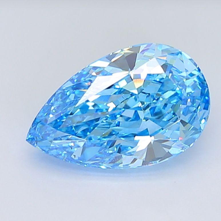 6.55 ct. Fancy Vivid Blue/VVS2 Pear Lab Grown Diamond prod_f255a154a0b44d2fa8e5dfdfb3a5acaa