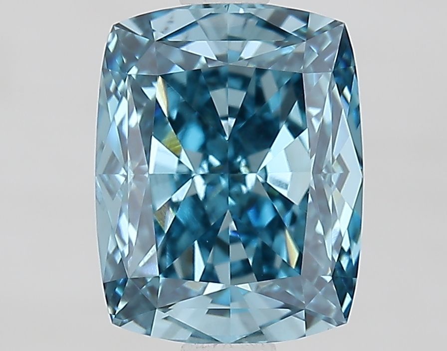 2.03 ct. Fancy Vivid Blue/VVS2 Cushion Lab Grown Diamond prod_f23eb48596af4056815925033aa4f467