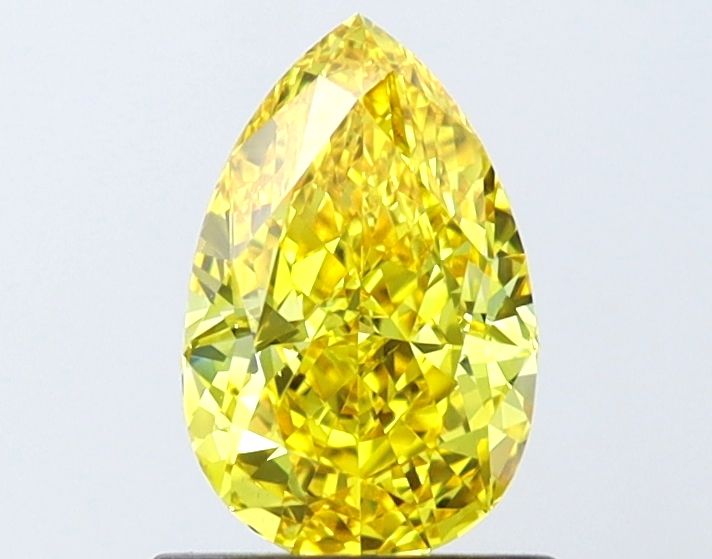 1.08 ct. Fancy Vivid Yellow/VS1 Pear Lab Grown Diamond prod_eefd087762894ec99c385d5d10624d99