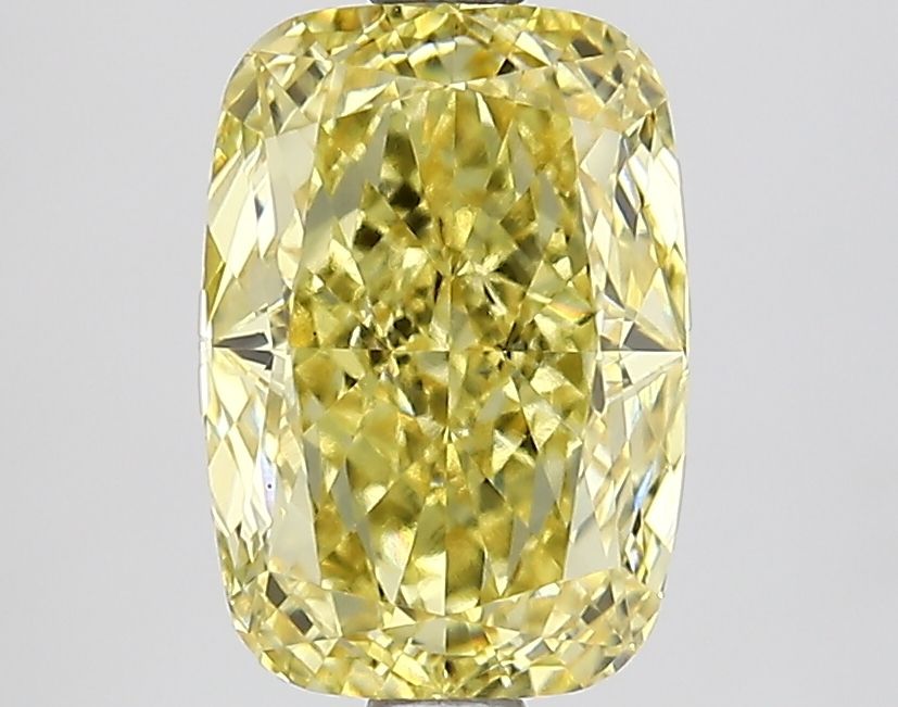 2.31 ct. Fancy Vivid Yellow/VS1 Cushion Lab Grown Diamond prod_f26e992daf0741f68daed31426ef48b1