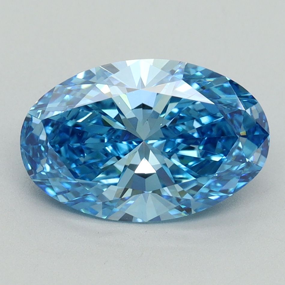 2.18 ct. Fancy Vivid Blue/VS1 Oval Lab Grown Diamond prod_e2ba7db4b9294a5f9902f21e517532ef