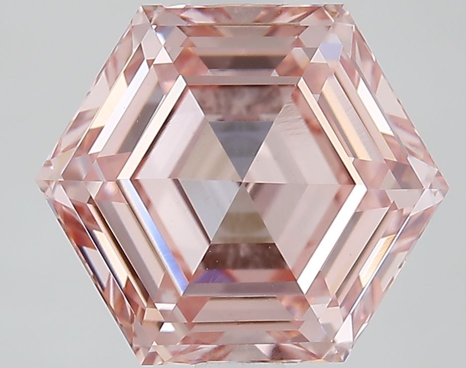 3.13 ct. Fancy Intense Pink/VVS2 Hexagonal Lab Grown Diamond prod_985842fc25ad4fbeb21bb05a55c59b30