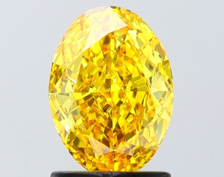 1.50 ct. Fancy Vivid Yellow/VS1 Oval Lab Grown Diamond prod_fb32a050136b42cc9cfa26a0711121d0